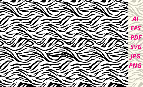 Abstract Wave Object Seamless Pattern: Modern Graphics for Editorial Design