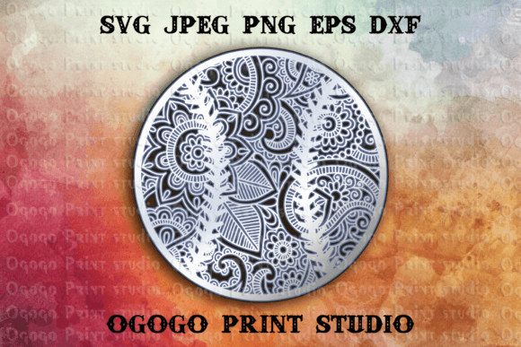 Baseball Svg - 3D Layered Mandala SVG for Shapes