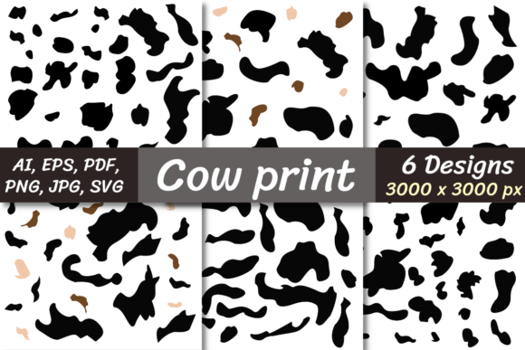 Cow Print Graphics: A Publisher's Review of Modern Patterns