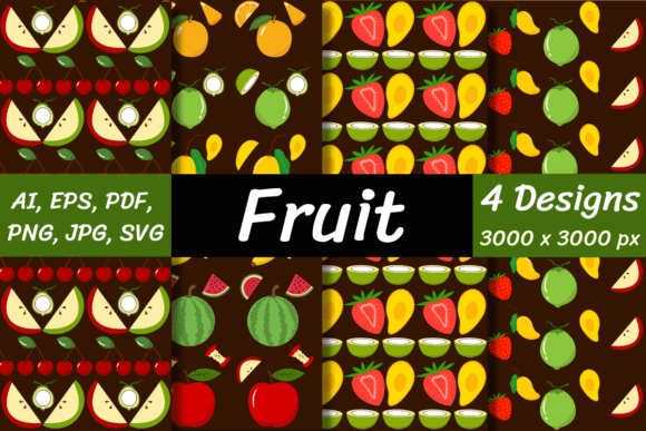 Fruit Graphics and Patterns Review for Local Brands