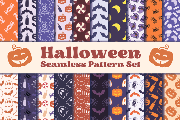 Halloween Seamless Pattern Set Review