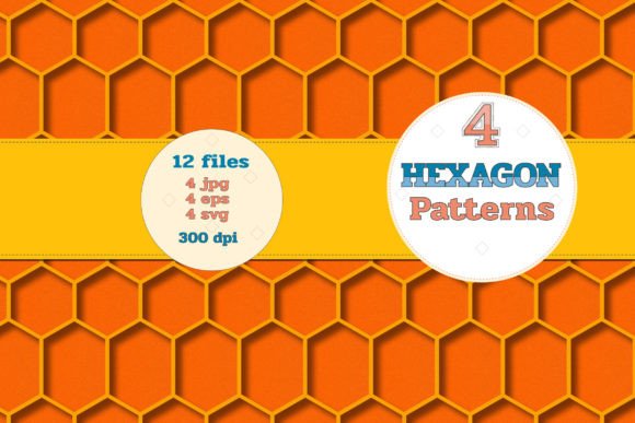 Hexagon Pattern Design - Collection: A Review of Modern Graphics