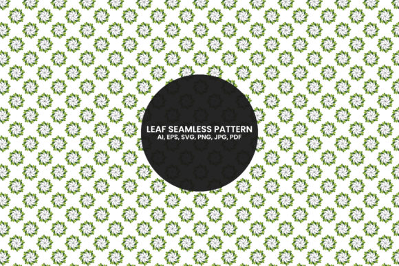 LEAF SEAMLESS PATTERN: A Designer's Take on Modern Graphics and Patterns