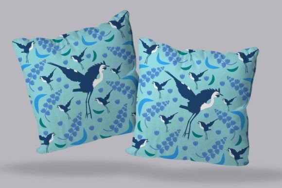 Nature Pattern-with-birds 3, SVG: A Modern Design Asset for Creative Graphics