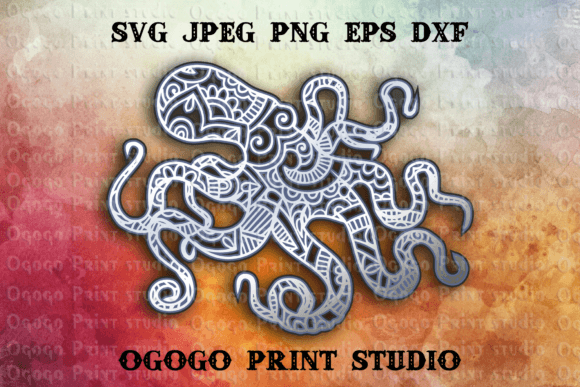 Octopus Svg - 3D Layered Mandala SVG Review