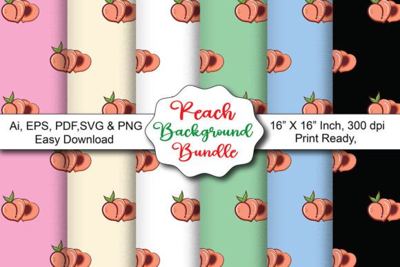 Peach Digital Pattern Review for Graphics and Patterns Projects