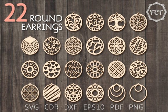 Round Earrings SVG Bundle, Laser Cut: A Publisher's Review