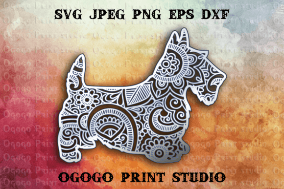 Scottish Terrier - 3D Mandala SVG: A Brand Designer's Review