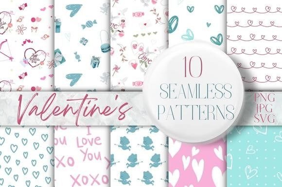 Valentine Digital Paper Seamless Pattern Review