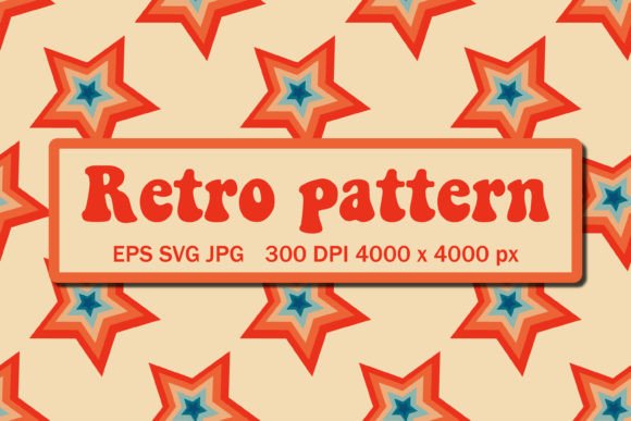 Vintage Retro Pattern with Stars: A Graphics and Patterns Review